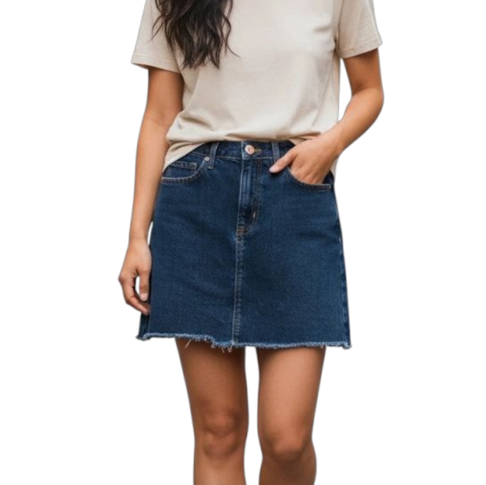 Forever 21 Blue Denim Skirt